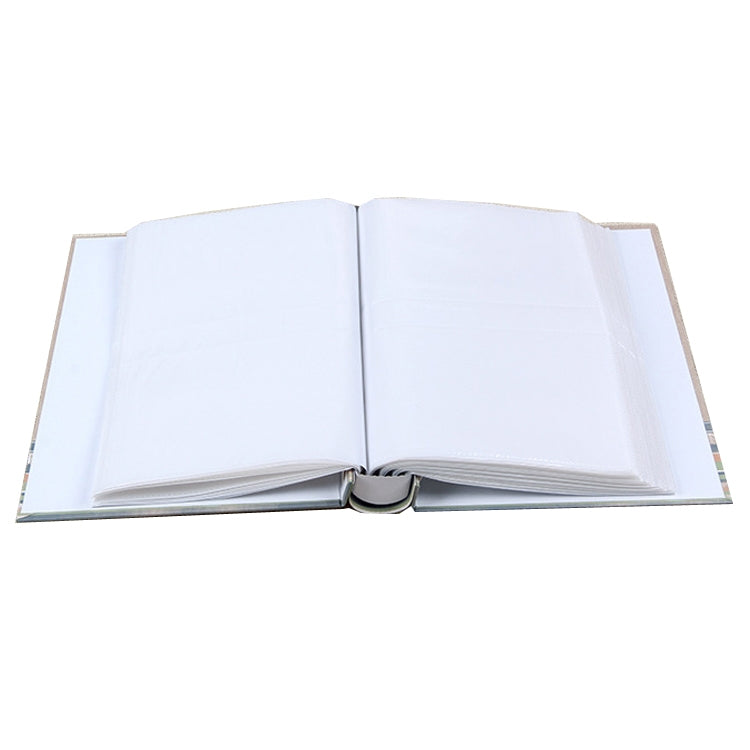 2 PCS 6 Inch 4R 200 Sheets Photo Album Interstitial Album Baby Growth Photo Album(MX2-401 Two-color Mix)