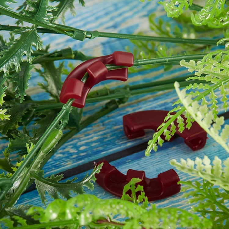 10PCS Y0082 90 Degree Plant Bender Auxiliary Device Gardening Plant Tool(Red)
