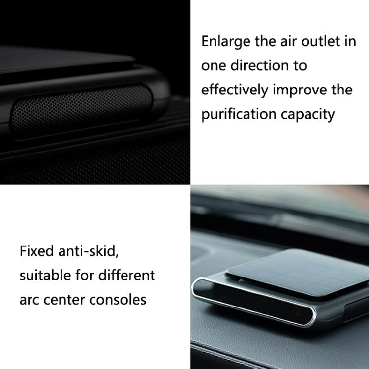 G1 Display Screen Solar Car Air Purifier USB Formaldehyde Odor Removal Purifier