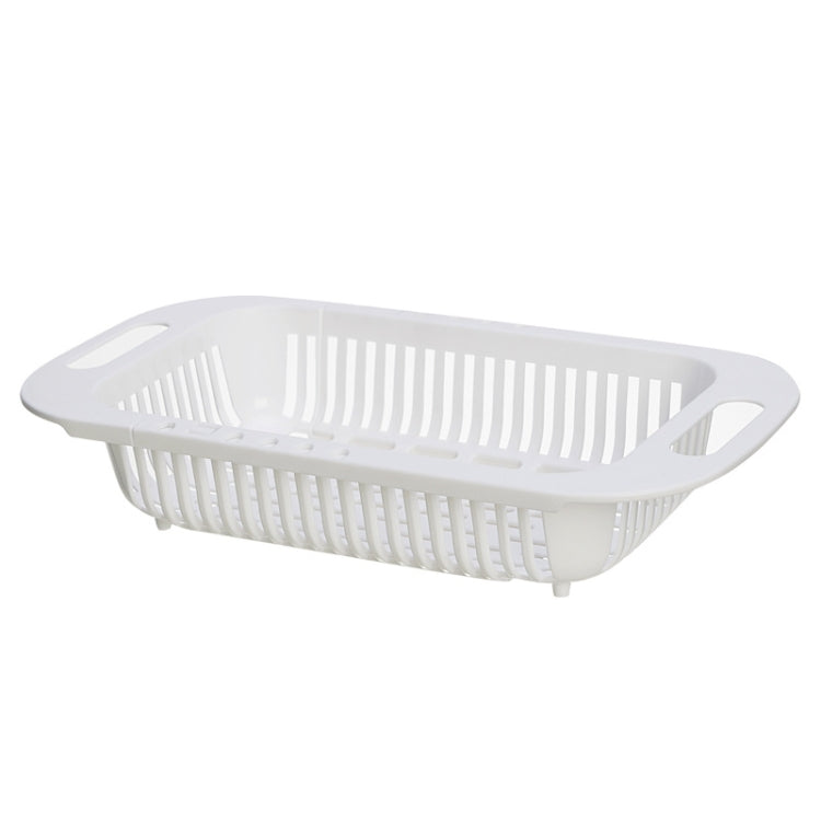 2 PCS 8222 Flexible Kitchen Sink Shelf Vegetable Fruit Drain Basket