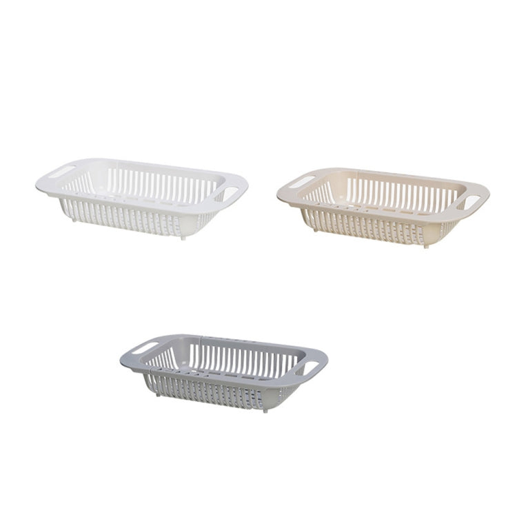 2 PCS 8222 Flexible Kitchen Sink Shelf Vegetable Fruit Drain Basket