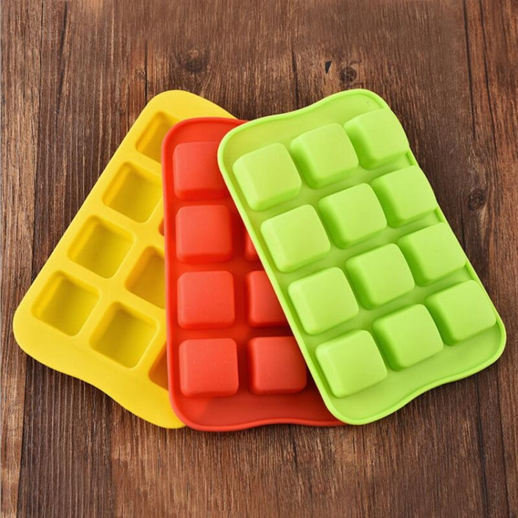 2 PCS Silicone Chocolate Mold Tray Creative Geometry Shaped Ice Cube Cake decoration Mold, Shape:Round