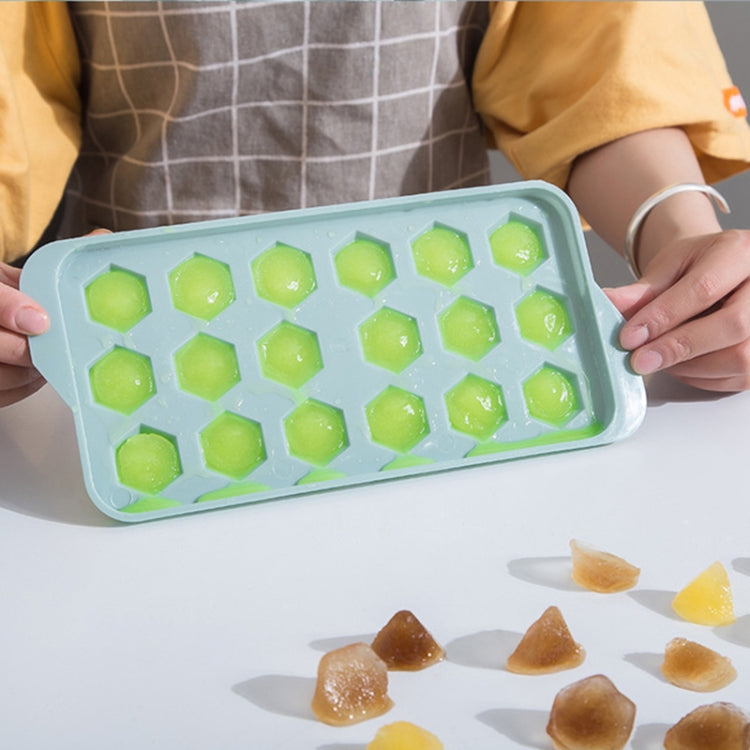 Household DIY Diamond Ice Cube Refrigerator Homemade Plastic Ice Cube Mold Ice Box