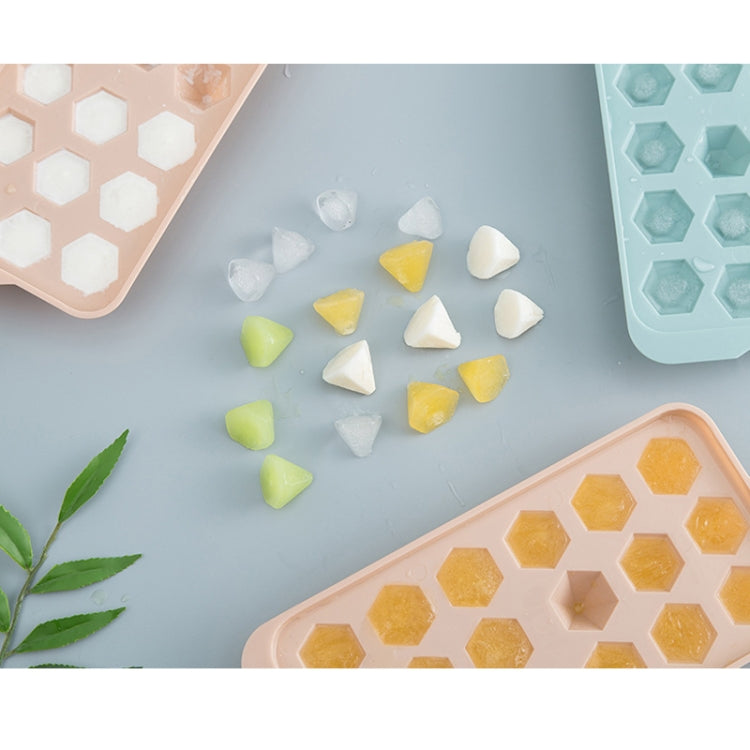 Household DIY Diamond Ice Cube Refrigerator Homemade Plastic Ice Cube Mold Ice Box