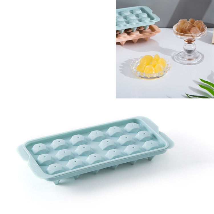 Household DIY Diamond Ice Cube Refrigerator Homemade Plastic Ice Cube Mold Ice Box