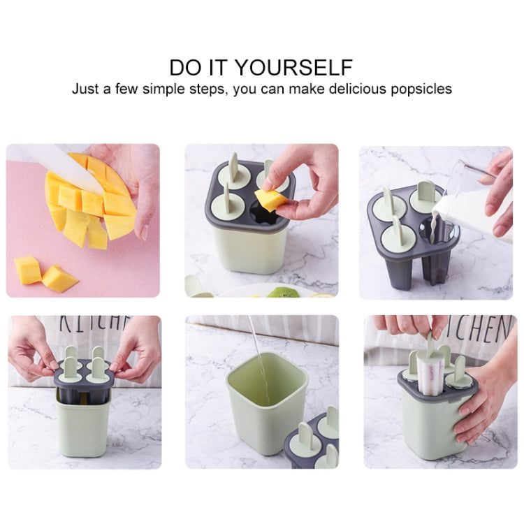 Summer DIY Creative Popsicle Ice Cream Mould Ice Box