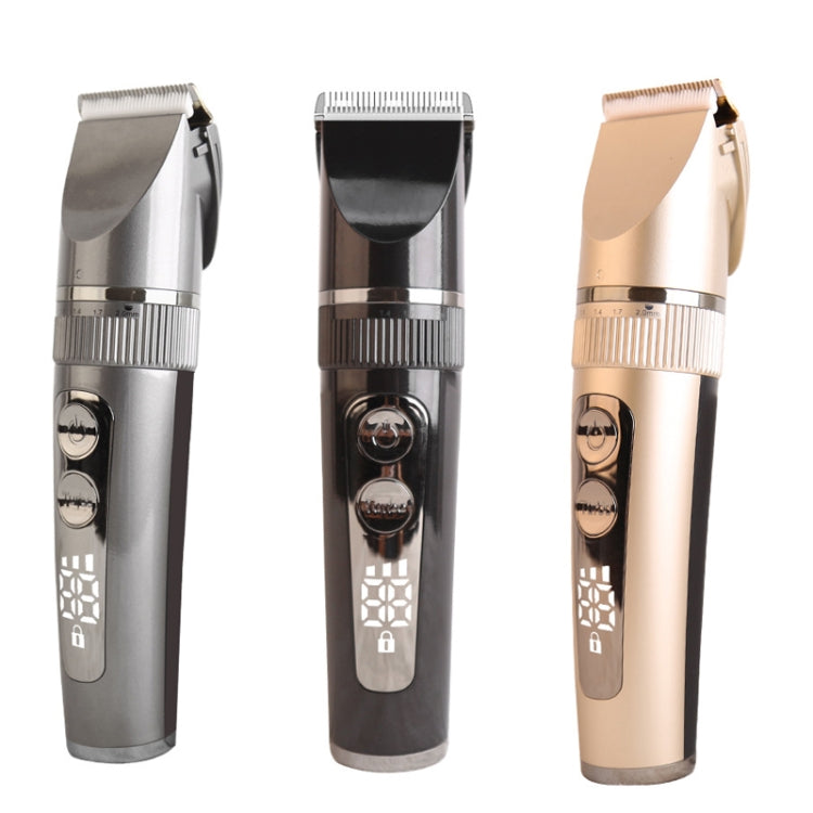 BF-868 LCD Digital Display Electric Hair Clipper Baby Children Adult Electric Hair Clipper Set