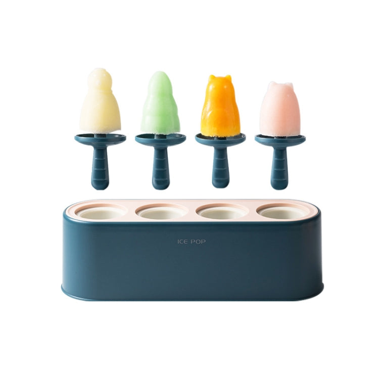 Summer Homemade Ice Cream Popsicle Mold Refrigerator Quick Freezer Popsicle Making Box