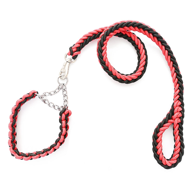 Dog Leash Braided Belt Pet Explosion-Proof Leash, Size: L