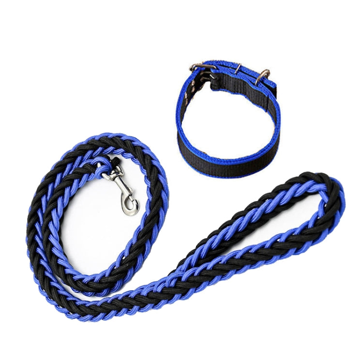 Dog Leash Braided Belt Pet Explosion-Proof Leash, Size: L
