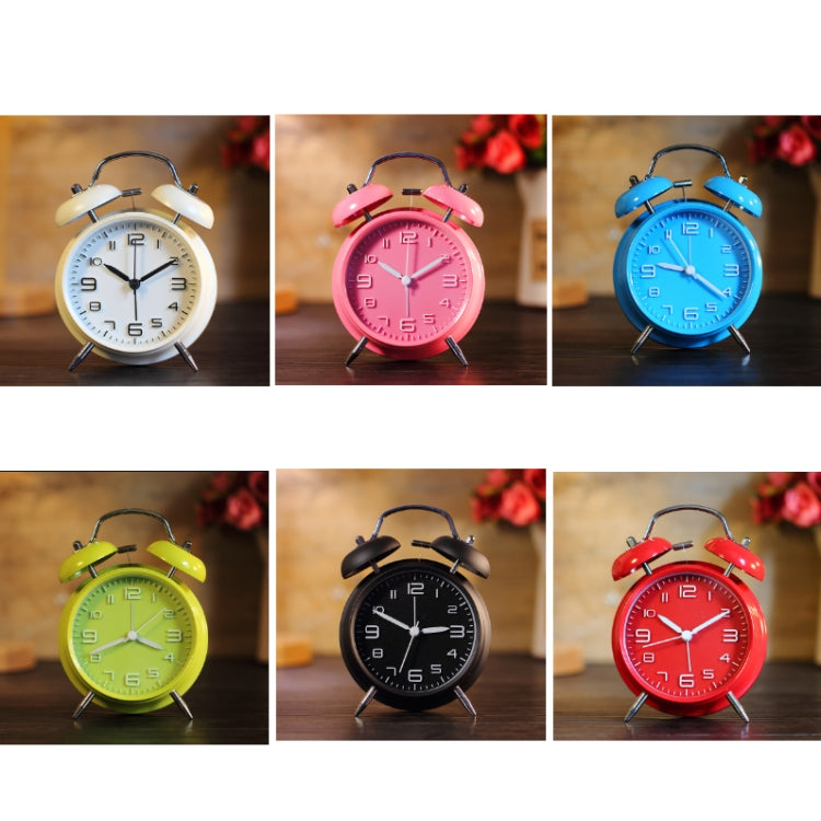 4 Inch Bedroom Bedside Stereo Digital Silent Alarm Clock With Light
