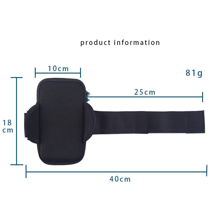 3 PCS Running Mobile Phone Arm Bag Men And Women Fitness Outdoor Hand Bag Wrist Bag  for Mobile Phones Within 6.5 inch