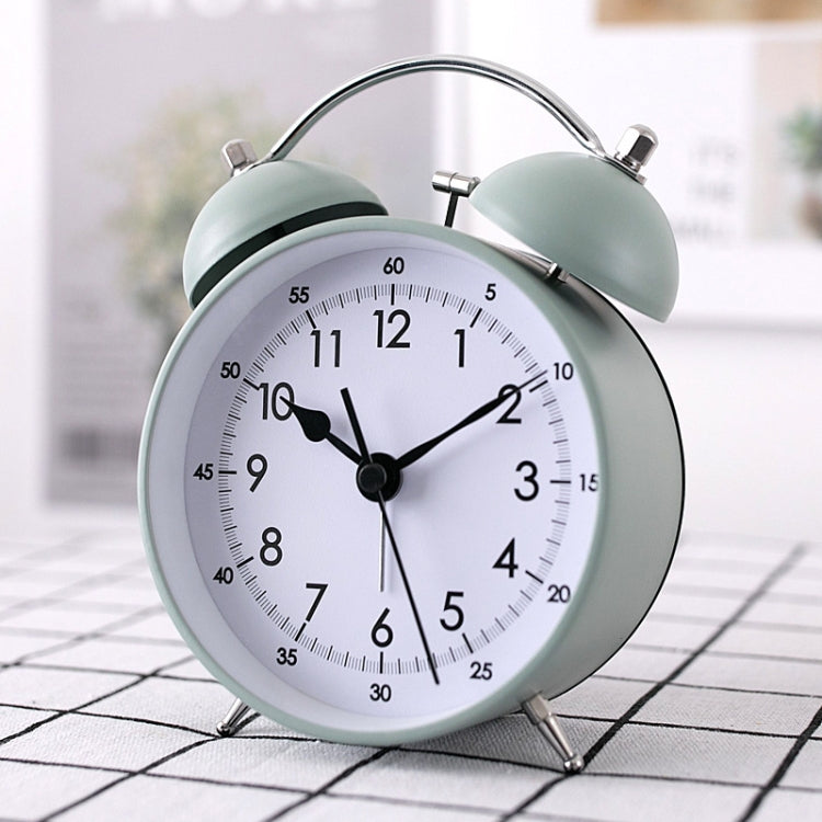 Y30 Bedside Lazy Metal Bells Silent Travel Time Mechanical Alarm Clock