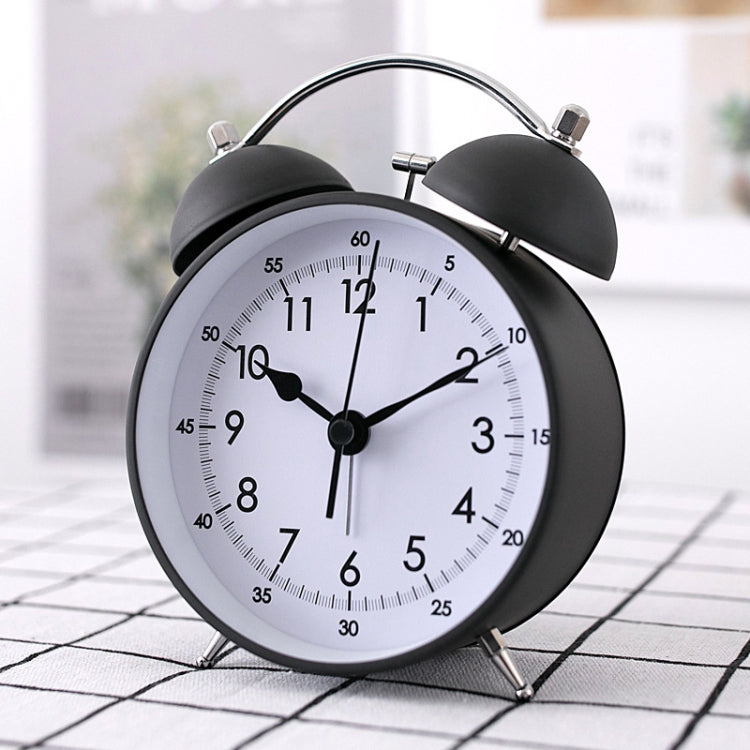 Y30 Bedside Lazy Metal Bells Silent Travel Time Mechanical Alarm Clock