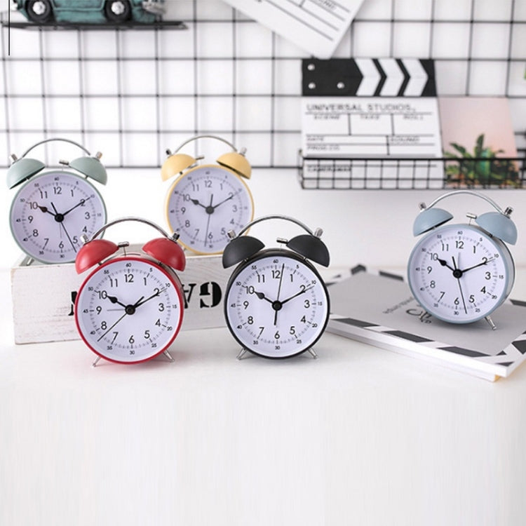 Y30 Bedside Lazy Metal Bells Silent Travel Time Mechanical Alarm Clock
