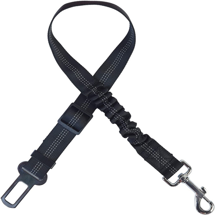 4 PCS Pet Car Seat Belt Telescopic Reflective Safety Rope