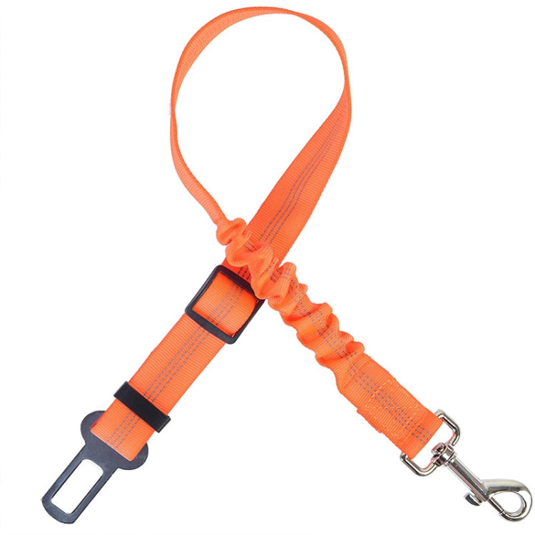 4 PCS Pet Car Seat Belt Telescopic Reflective Safety Rope