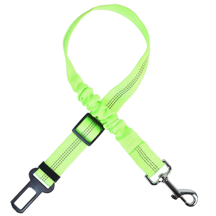 4 PCS Pet Car Seat Belt Telescopic Reflective Safety Rope