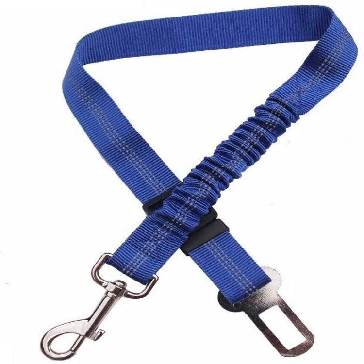 4 PCS Pet Car Seat Belt Telescopic Reflective Safety Rope