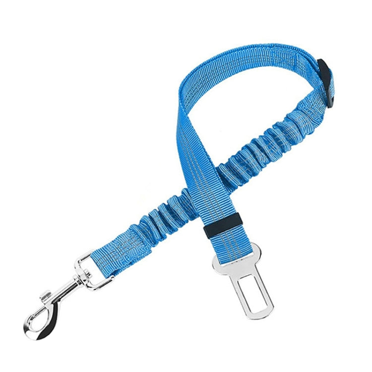 4 PCS Pet Car Seat Belt Telescopic Reflective Safety Rope