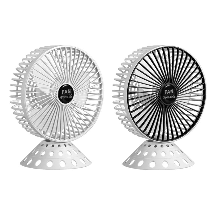 USB Desktop Fan Mini Home Dormitory Portable Fan, Colour: 6 Inch (Black)