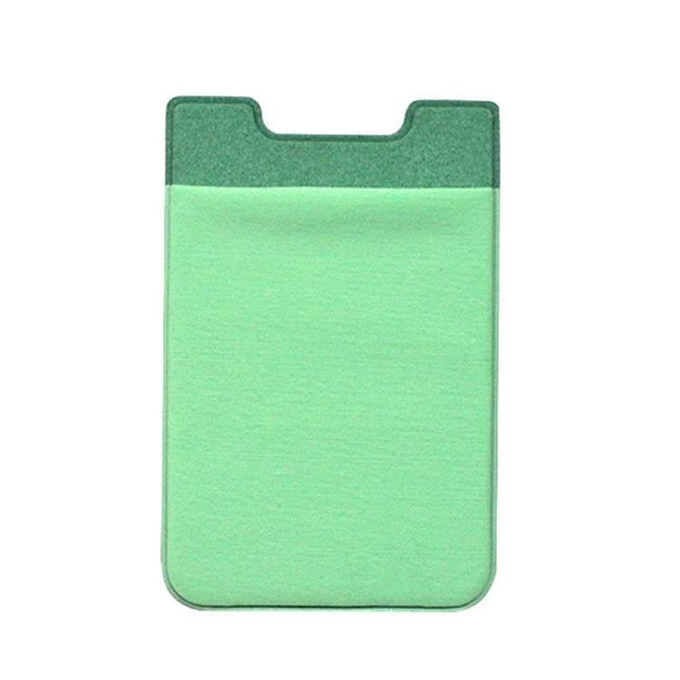 4 PCS Stretch Lycra Mobile Phone Back Sticker Card Holder Phone Back Wallet Bus Bank Card Holder