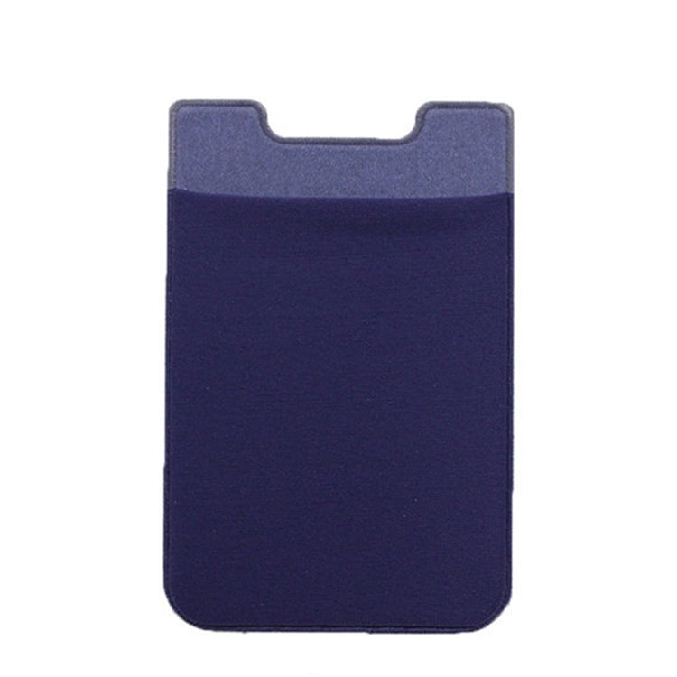 4 PCS Stretch Lycra Mobile Phone Back Sticker Card Holder Phone Back Wallet Bus Bank Card Holder