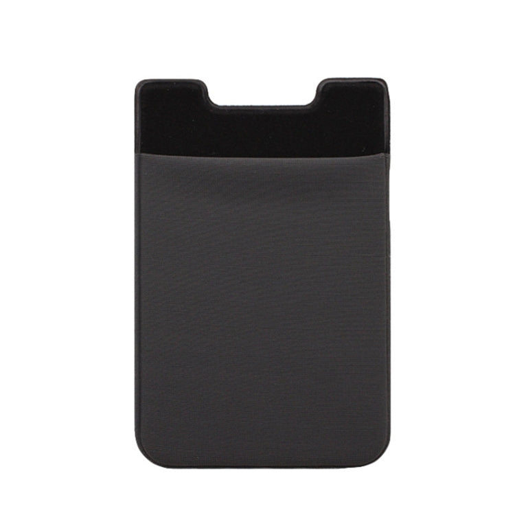4 PCS Stretch Lycra Mobile Phone Back Sticker Card Holder Phone Back Wallet Bus Bank Card Holder