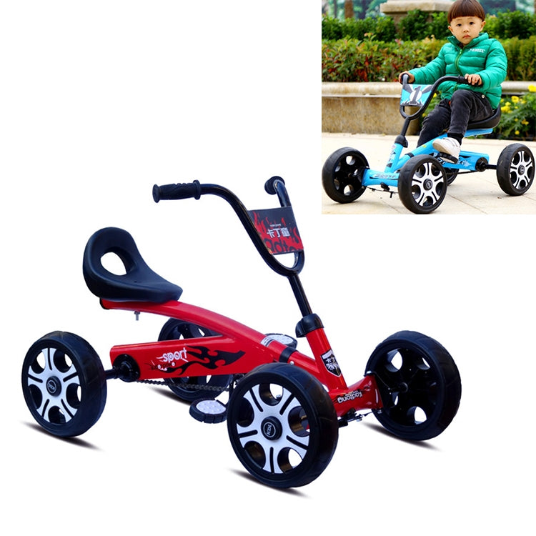Foot Pedal Go Kart Kids Ride On Car Toy 4 Wheels Bicycle Push Bike