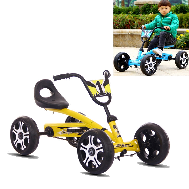 Foot Pedal Go Kart Kids Ride On Car Toy 4 Wheels Bicycle Push Bike