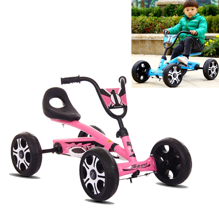 Foot Pedal Go Kart Kids Ride On Car Toy 4 Wheels Bicycle Push Bike