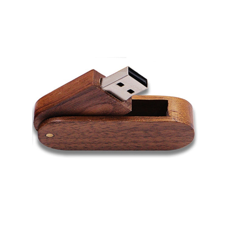 USB 2.0 Wooden Rotating U Disk, Capacity: 32GB