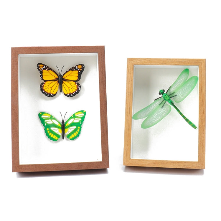 Hollow 3cm DIY Wooden Three-Dimensional Photo Frame Can Be Used To Make Specimens Of Dried Flowers And Handmade Clay Sculptures, Inner frame size: 10 inch: 20.3cmx25.4cm
