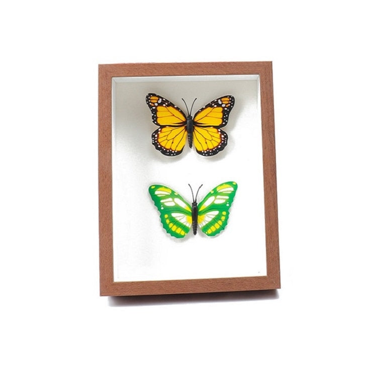 Hollow 3cm DIY Wooden Three-Dimensional Photo Frame Can Be Used To Make Specimens Of Dried Flowers And Handmade Clay Sculptures, Inner frame size: A4: 21cmx29.7cm