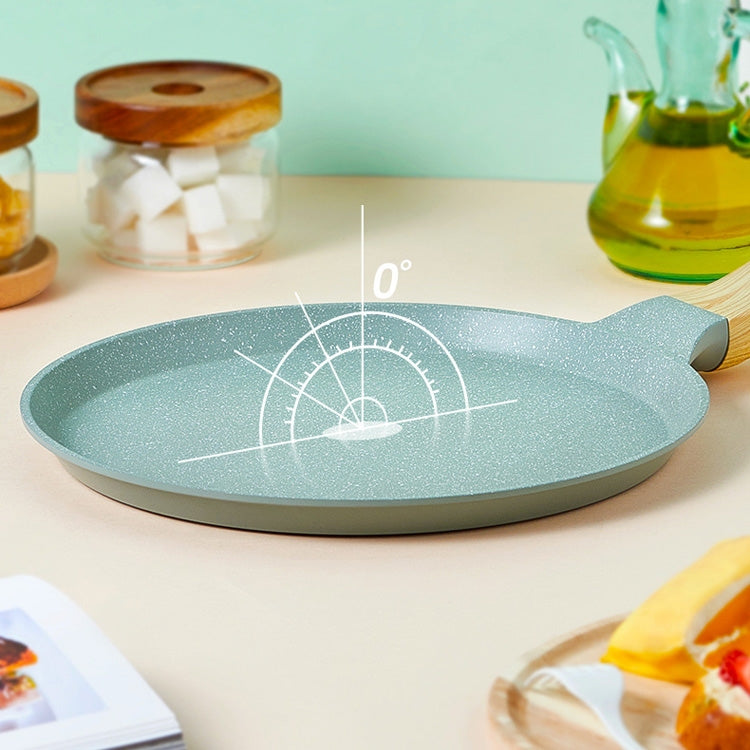 Non-Adhesive Pan Cake Crust Omelette Breakfast Pancake Pan, Colour: Black 10 inch