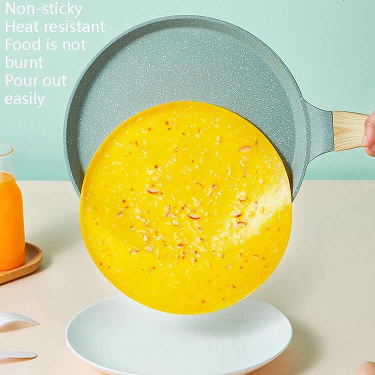 Non-Adhesive Pan Cake Crust Omelette Breakfast Pancake Pan, Colour: Black 10 inch