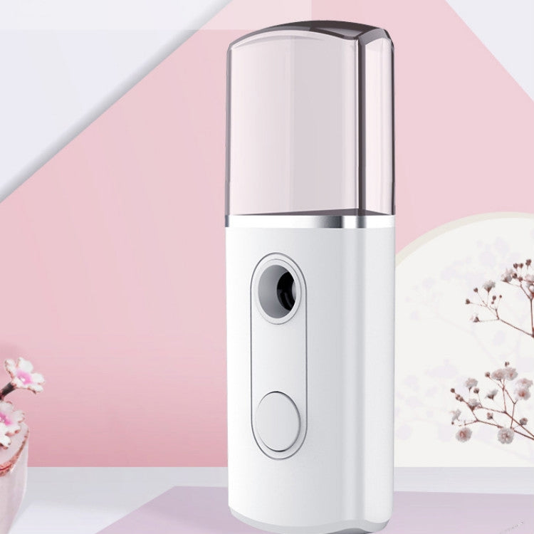 USB Charge Water Meter Moisture Meter Disinfection Automatic Alcohol Sprayer(White)