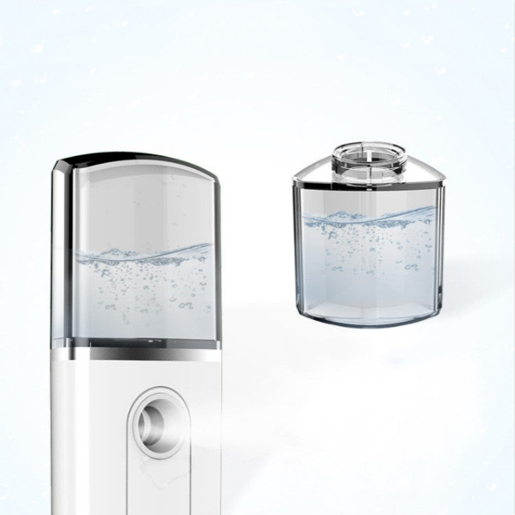 USB Charge Water Meter Moisture Meter Disinfection Automatic Alcohol Sprayer(White)