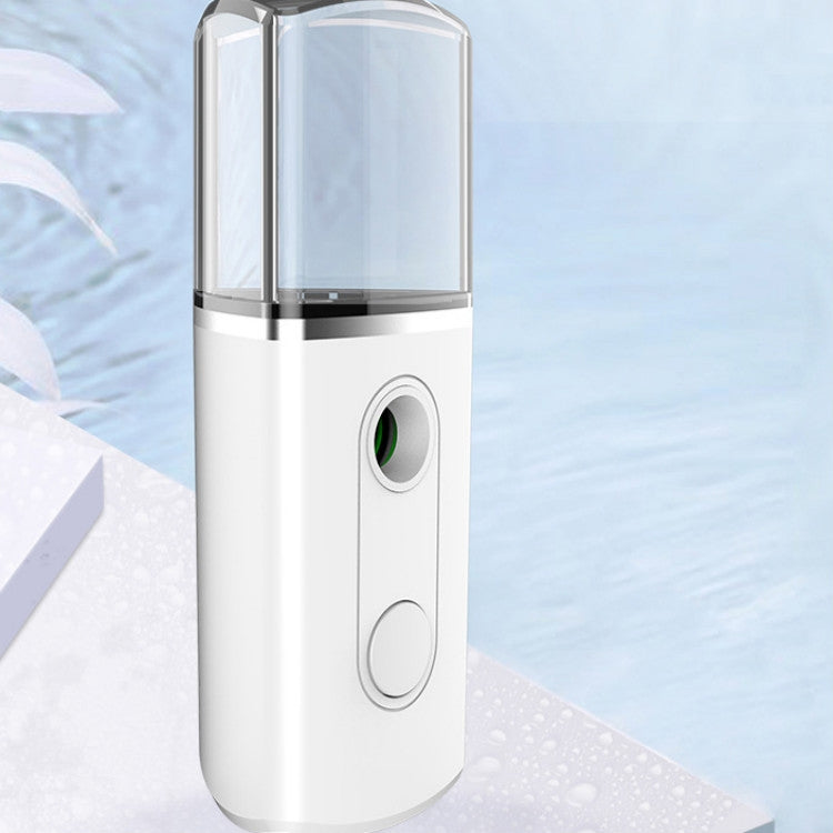 USB Charge Water Meter Moisture Meter Disinfection Automatic Alcohol Sprayer(White)