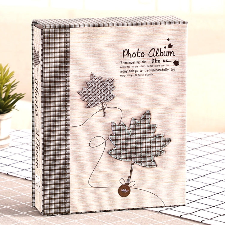 7 inch 200 Sheets Family And Children Growth Commemorative Album Interstitial Photo Album