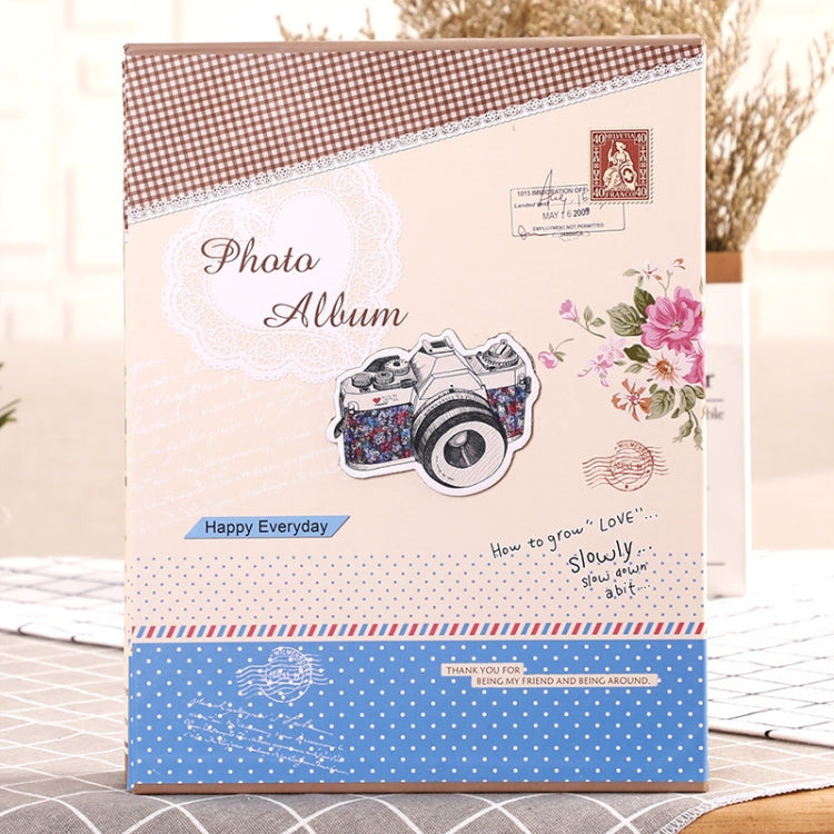 7 inch 200 Sheets Family And Children Growth Commemorative Album Interstitial Photo Album