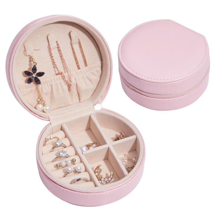 SH789-12 PU Leather Simple Jewelry Storage Box