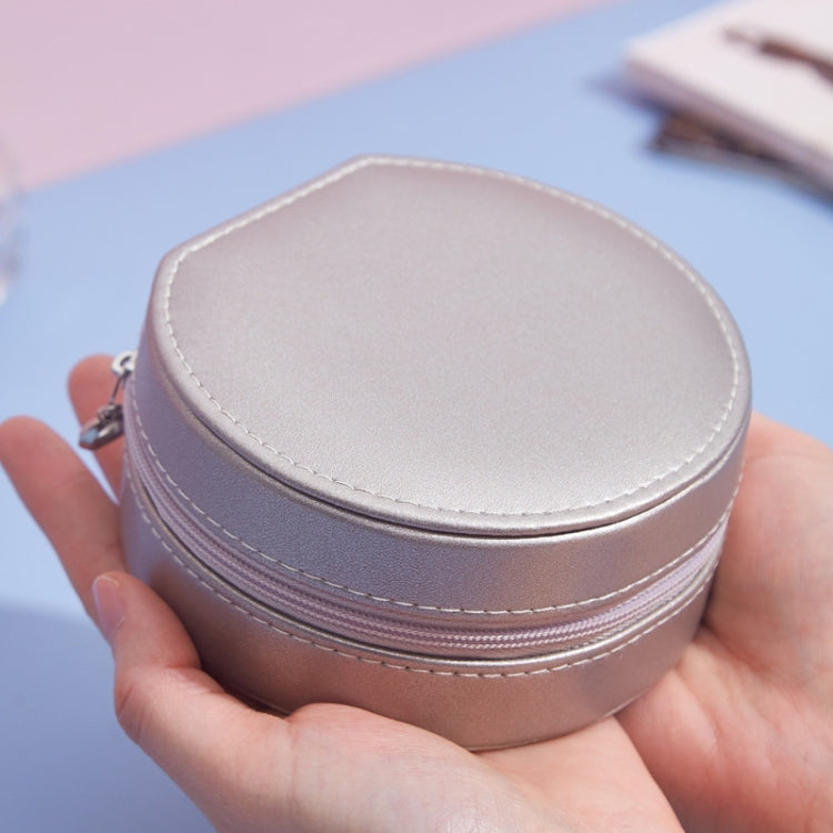 SH789-12 PU Leather Simple Jewelry Storage Box