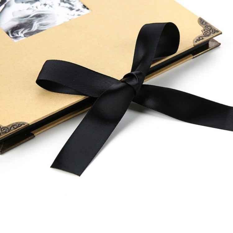 2 PCS DIY Hand-Adhesive Horizontal Photo Album Specification: Red