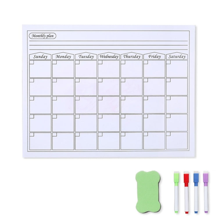 2 PCS Family Daily/Weekly/Monthly Schedule Refrigerator Magnet