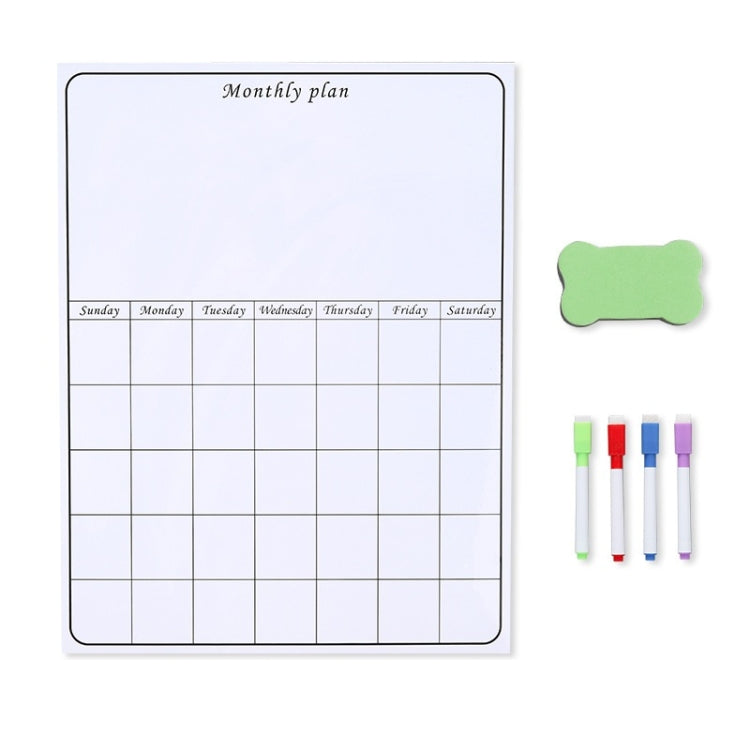 2 PCS Family Daily/Weekly/Monthly Schedule Refrigerator Magnet