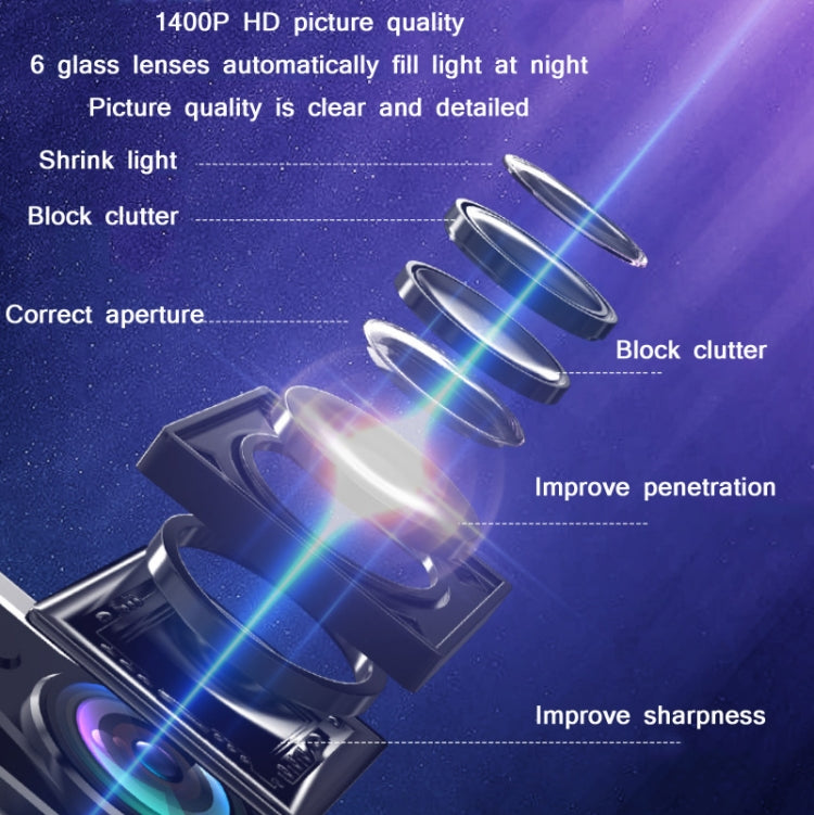 WIFI Wireless High-Definition Night Vision Parking Monitoring Mini Driving Recorder
