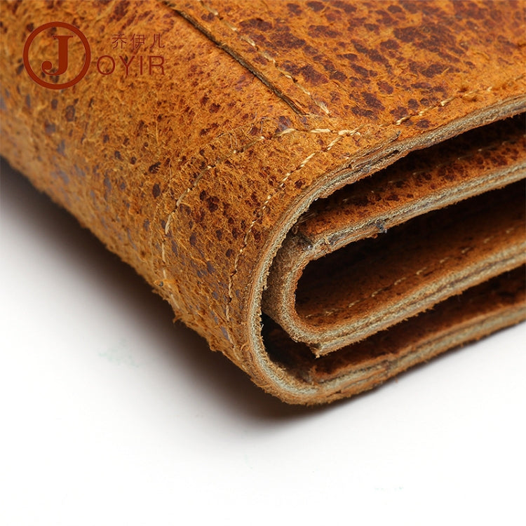 2030 Men Vintage Short Handmade Wallet(Brown)