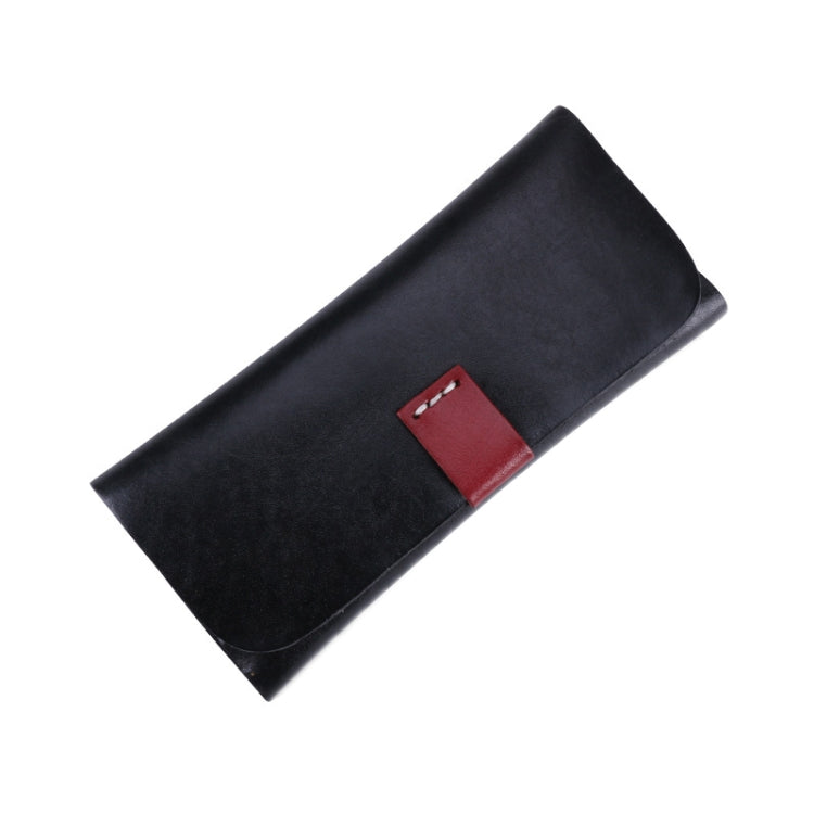 K064 Multifunctional Vegetable Tanned Leather Glasses Storage Box
