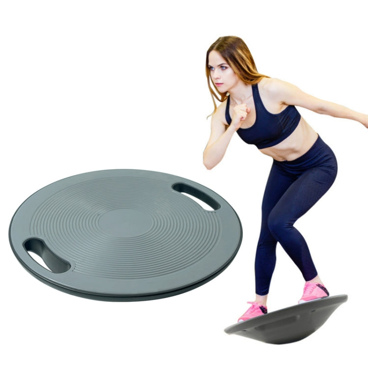 Balance Board Yoga Prone Fitness Twisting Board Exercise Training Non-Slip Balance Board with Hand Grasping Hole